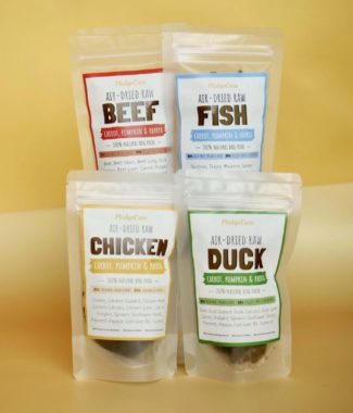 Air-Dried Recipe Samples for Dogs